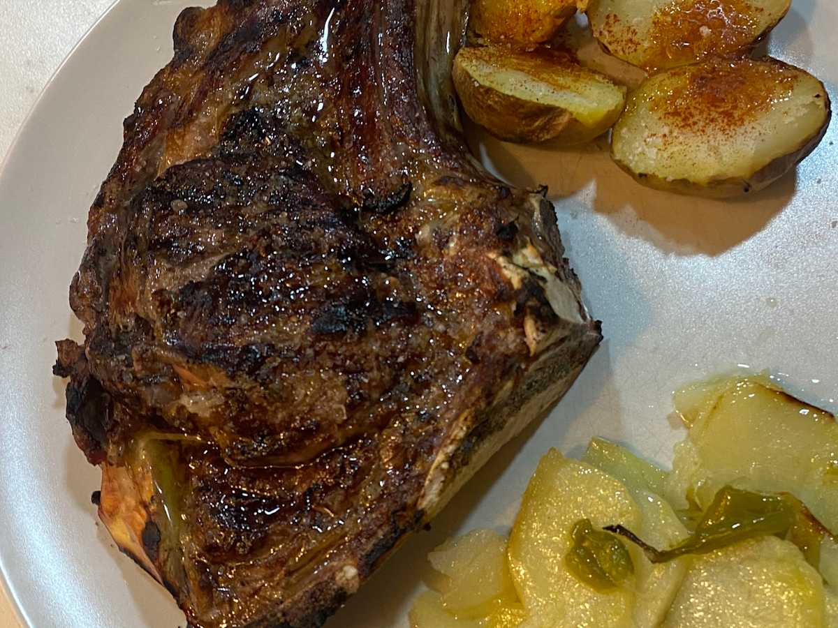 Carne a la brasa de El Rosetón